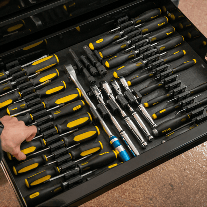 DIY - Screwdriver Organizer - Toolbox Widget Australia, Screwdriver Organizer, Screwdriver Organization, Toolbox Widget, Tool Box Widget, Tool Organization, Screwdriver Holder